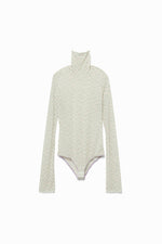 Stocking Jersey Turtleneck Bodysuit