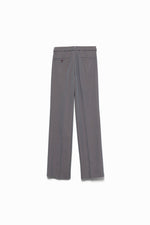 Chambray Two-tuck Slacks